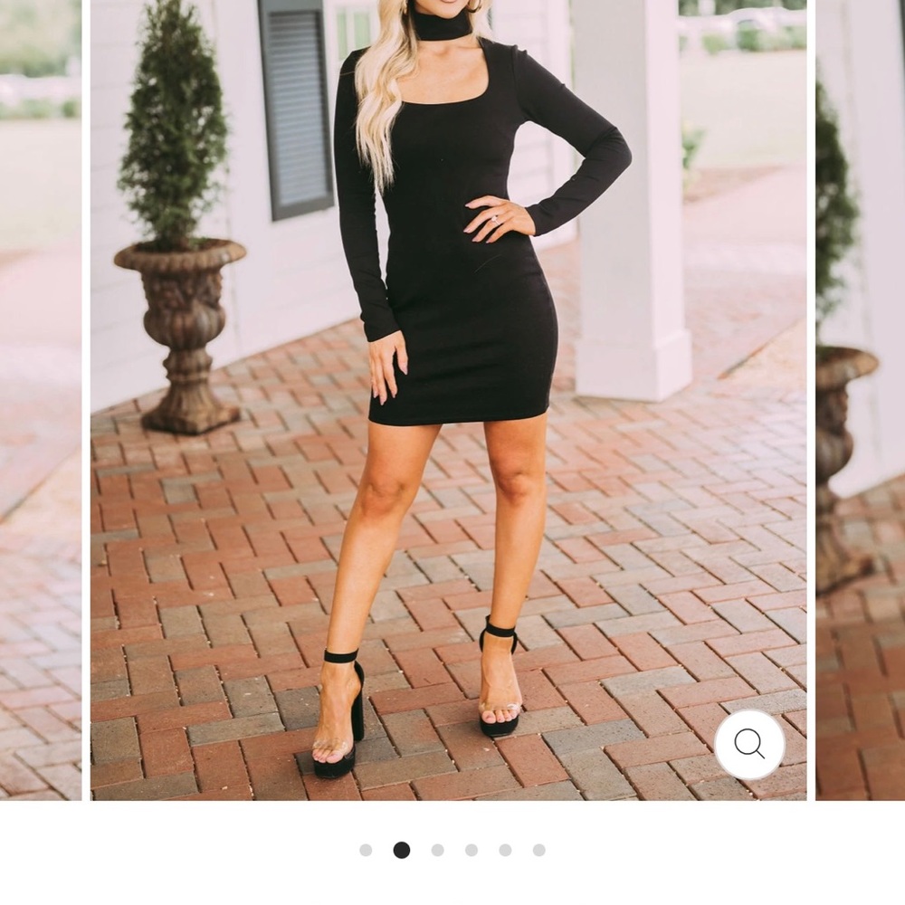 Brand new mock neck dress